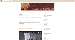 Desktop Screenshot of laranjaochocolate.blogspot.com