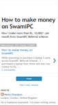 Mobile Screenshot of makemoneyonswamipc.blogspot.com