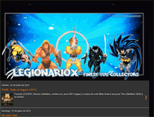 Tablet Screenshot of legionariox.blogspot.com