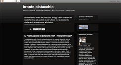 Desktop Screenshot of bronte-pistacchio.blogspot.com