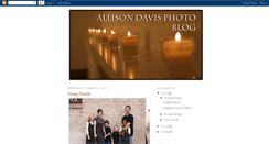 Desktop Screenshot of allisondavisphotoblog.blogspot.com