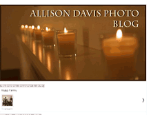 Tablet Screenshot of allisondavisphotoblog.blogspot.com