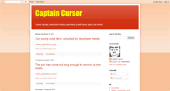 Desktop Screenshot of captaincursor.blogspot.com