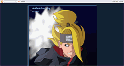 Desktop Screenshot of deidara-funblog.blogspot.com