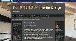 Desktop Screenshot of businessofinteriordesign.blogspot.com