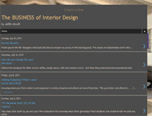 Tablet Screenshot of businessofinteriordesign.blogspot.com