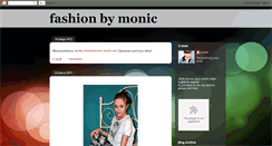 Desktop Screenshot of fashion-by-monic.blogspot.com