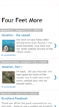 Mobile Screenshot of fourfeetmore.blogspot.com