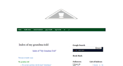Desktop Screenshot of grandmatold.blogspot.com