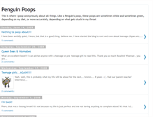 Tablet Screenshot of penguinpoops.blogspot.com
