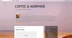 Desktop Screenshot of coffeeandmorphine.blogspot.com