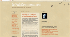 Desktop Screenshot of itsfaircomment.blogspot.com