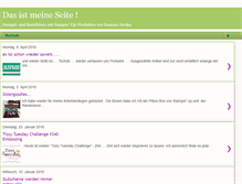 Tablet Screenshot of das-ist-meine-seite.blogspot.com