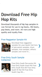 Mobile Screenshot of freehiphopkits.blogspot.com