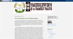 Desktop Screenshot of homebrewingisafamilyvalue.blogspot.com