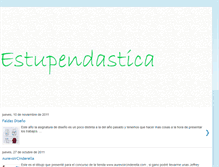 Tablet Screenshot of estupendastica.blogspot.com