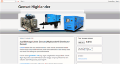 Desktop Screenshot of genset-highlander.blogspot.com