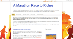 Desktop Screenshot of marathonracetoriches.blogspot.com