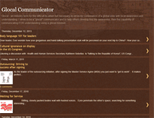 Tablet Screenshot of glocalcommunicator.blogspot.com