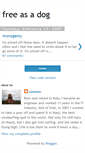 Mobile Screenshot of freeasadog.blogspot.com