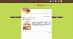 Desktop Screenshot of maghrebfood.blogspot.com