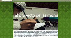 Desktop Screenshot of elproyectodelasmorras.blogspot.com