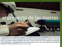 Tablet Screenshot of elproyectodelasmorras.blogspot.com