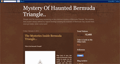 Desktop Screenshot of mysteryofbermudatriangle.blogspot.com