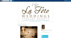 Desktop Screenshot of lafeteatl.blogspot.com
