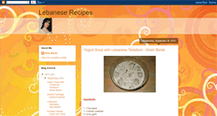 Desktop Screenshot of lebanese-cookbook.blogspot.com