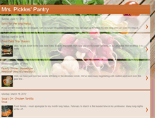 Tablet Screenshot of mrspicklespantry.blogspot.com