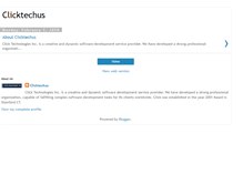 Tablet Screenshot of clicktechus.blogspot.com
