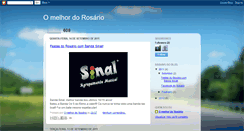 Desktop Screenshot of omelhordorosario.blogspot.com
