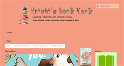 Desktop Screenshot of kristisbooknook.blogspot.com