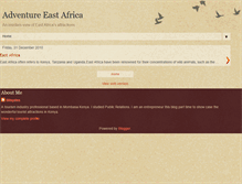 Tablet Screenshot of adventureeastafrica.blogspot.com