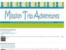 Tablet Screenshot of missiontripadventures.blogspot.com