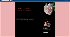 Desktop Screenshot of insidejujube.blogspot.com