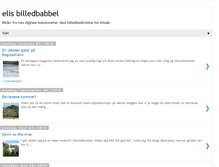 Tablet Screenshot of elisbilledbabbel.blogspot.com
