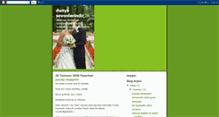 Desktop Screenshot of dunyasevenlerindir.blogspot.com