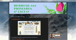 Desktop Screenshot of berriak333primariasegundociclo.blogspot.com