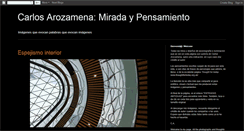 Desktop Screenshot of carlosarozamena.blogspot.com