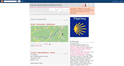 Desktop Screenshot of jakobsweg-pb-k.blogspot.com