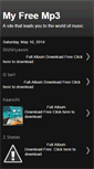 Mobile Screenshot of myfreemp3songs.blogspot.com