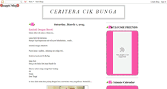 Desktop Screenshot of cikbunganana.blogspot.com