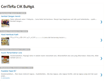 Tablet Screenshot of cikbunganana.blogspot.com