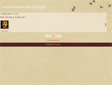 Tablet Screenshot of philippe-voiceofmelanesia-philippe.blogspot.com