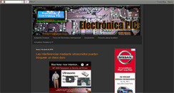 Desktop Screenshot of electronica-pic.blogspot.com