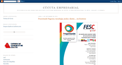 Desktop Screenshot of cucuta-empresarial.blogspot.com