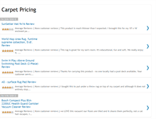 Tablet Screenshot of carpetpricing.blogspot.com