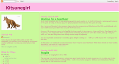 Desktop Screenshot of kitsunegirl.blogspot.com